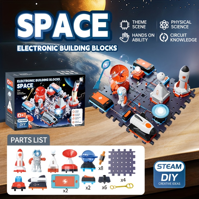 Science Toys - SCIENCE HORSE blok bangunan elektronik mainan
