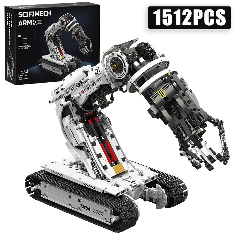 Solar System Orrery - 1512 Buah Blok Bangunan Lengan Robot
