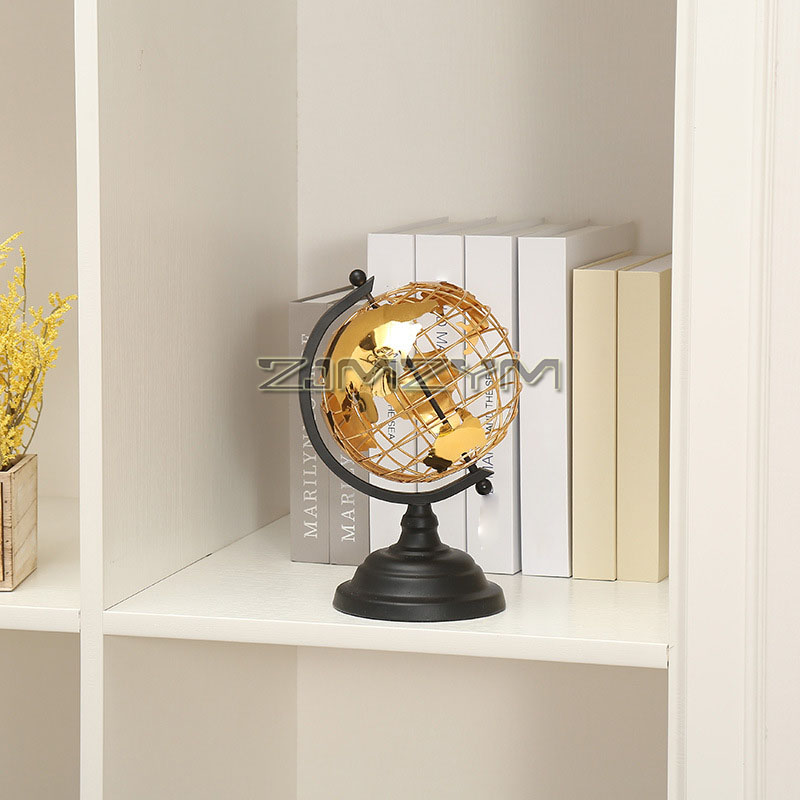 Solar System Orrery - Ornamen Bola Logam Berongga Kerajinan Dekoratif