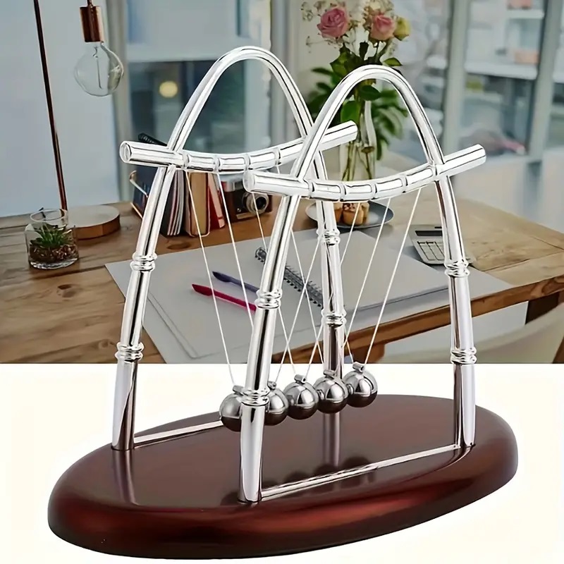 Newton Cradle Large - Newton Cradle Balance Steel Balls Perpetual