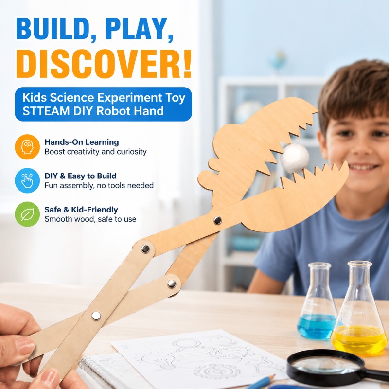 Science Project Robot - Kit Tangan Robot DIY Eksperimen Sains