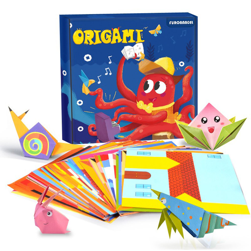 Science Project Diy - Kit Origami 30/108 Lembar Buku Pemandu