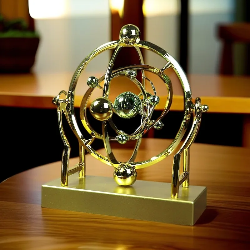 Solar System Orrery - Dekorasi Meja Tata Surya Berputar, Ornamen