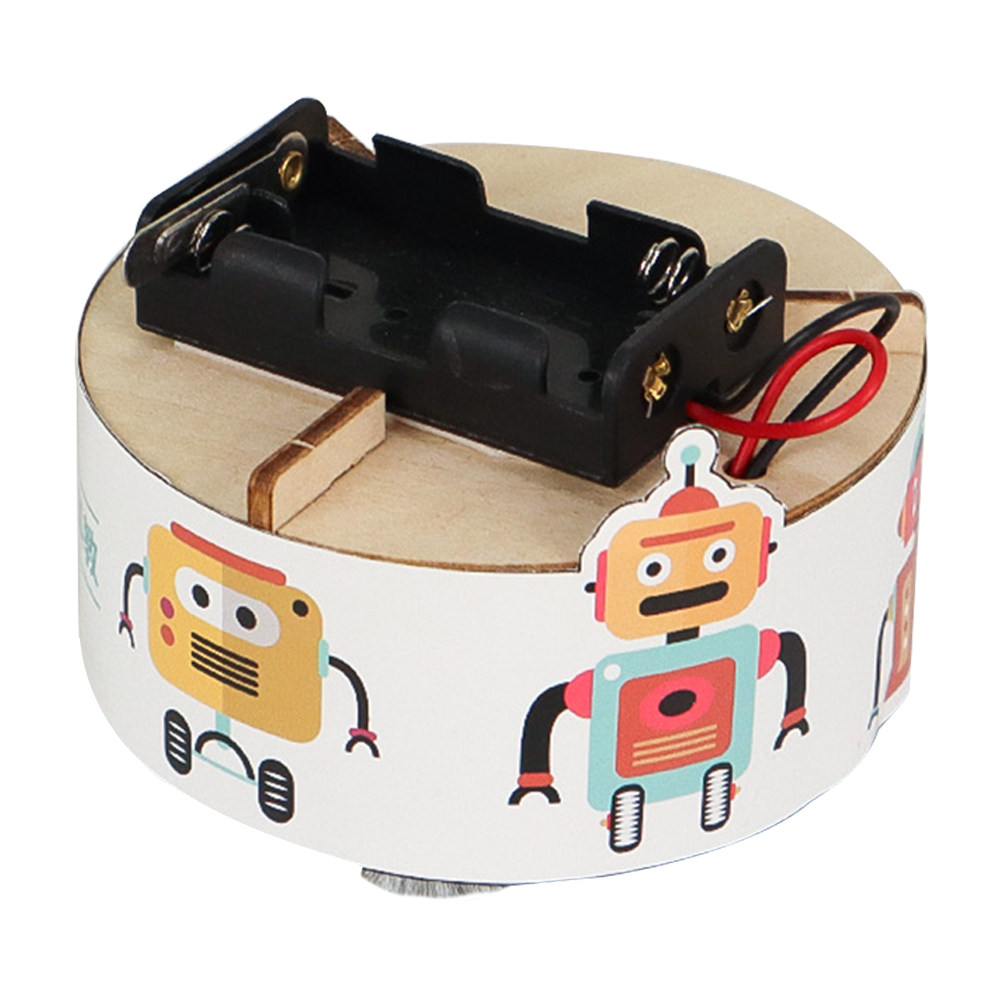 Science Project Robot - 1Set Kit Perakitan Robot Pembersih DIY
