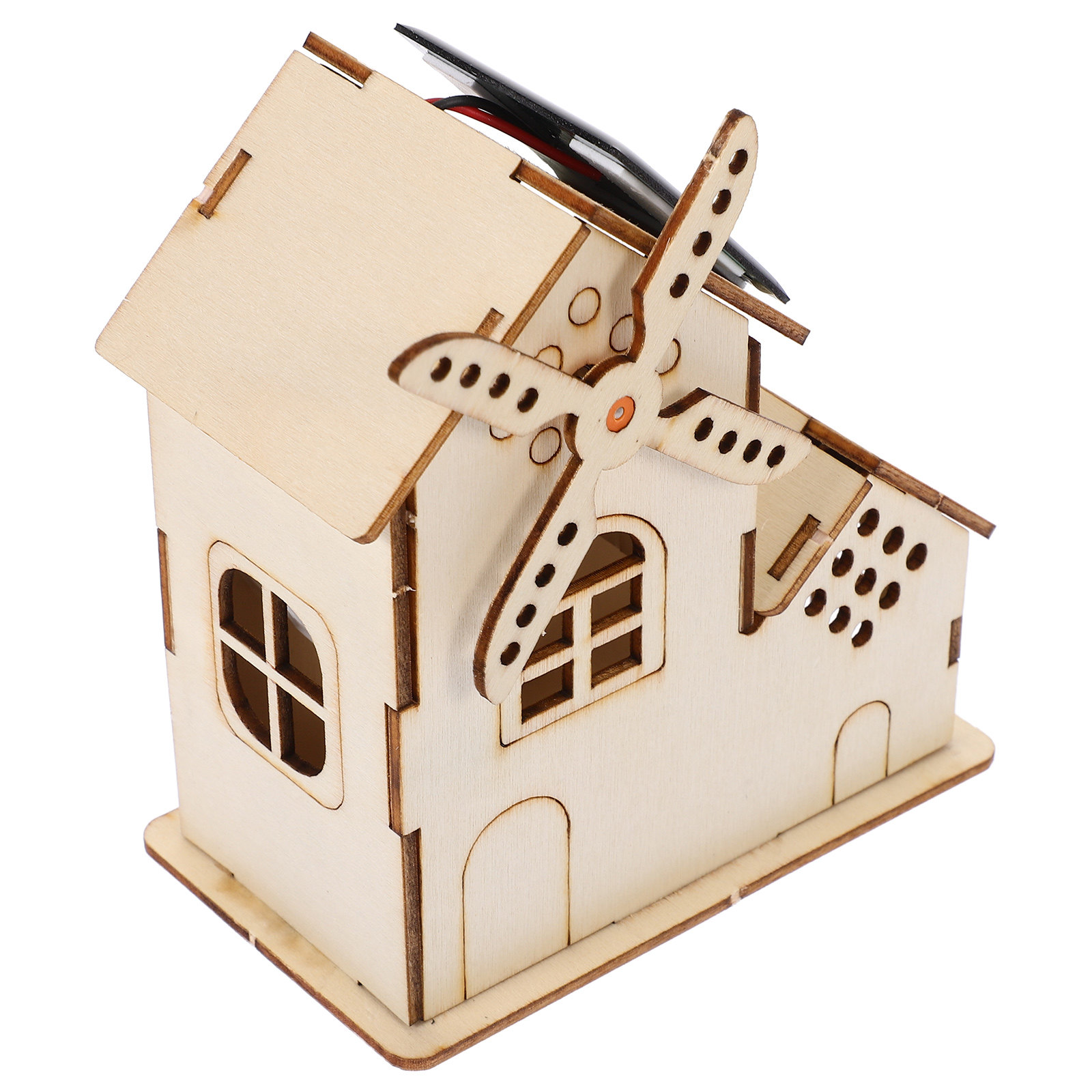 Science Project Diy - 1Set Kit Perakitan Kincir Angin Tenaga