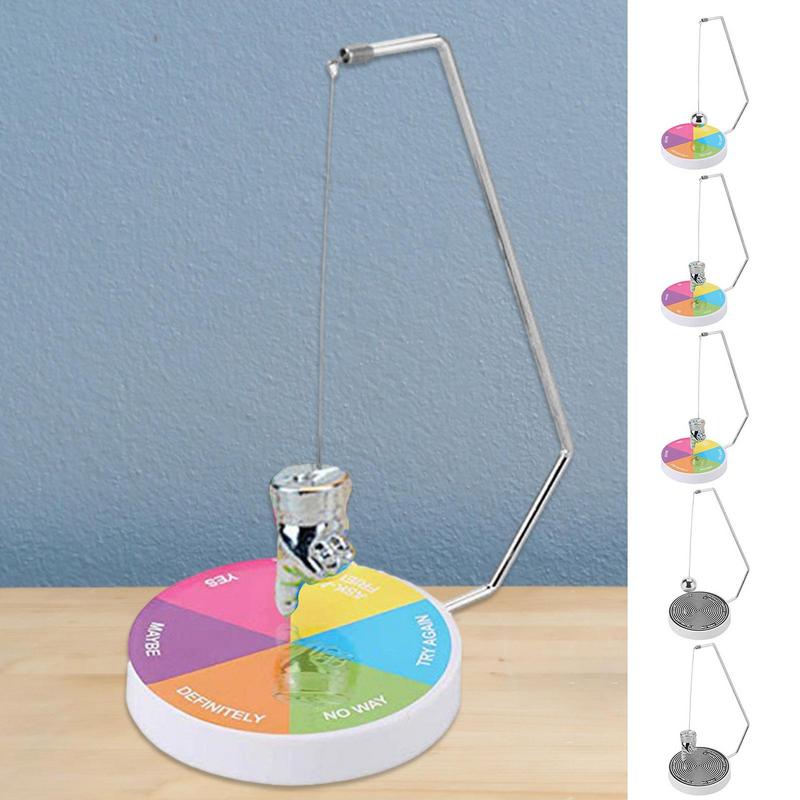 Newton Cradle Large - Novelty pembuat keputusan magnetik, tikar meja