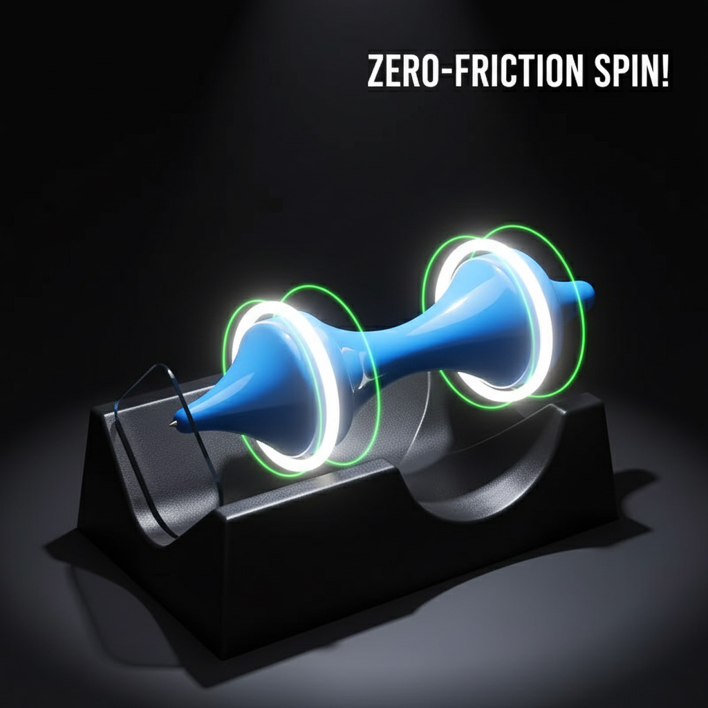 Newton Cradle Large - Mainan Meja Spinner Levitasi Magnetik yang