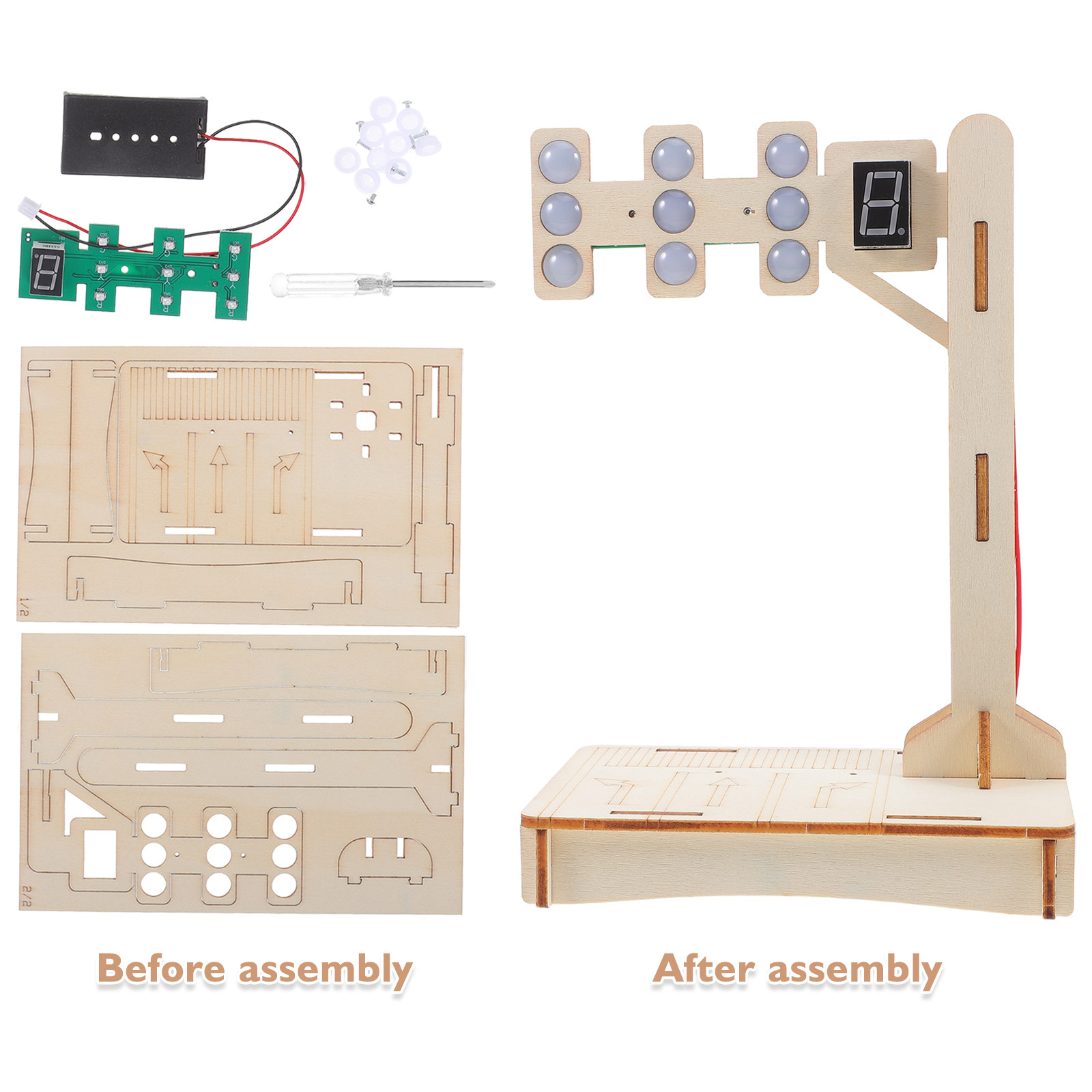 1Set Kit Sains Edukasi DIY Sin - Science Project Diy ulasan dan harga