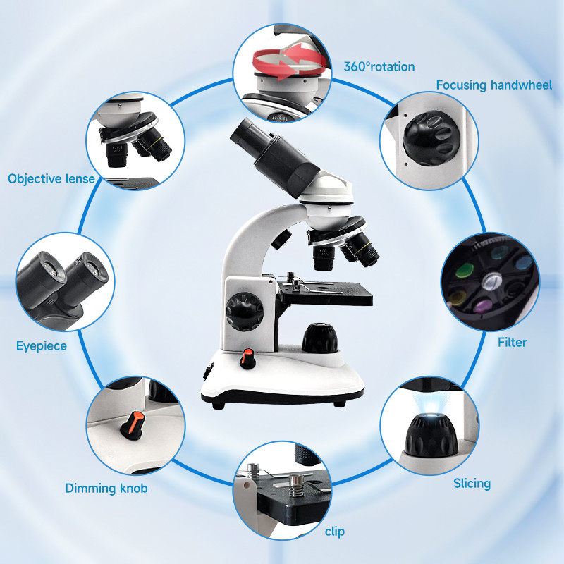 Mikroskop Teropong Majemuk 40X - Microscope Compound 40X ulasan dan harga