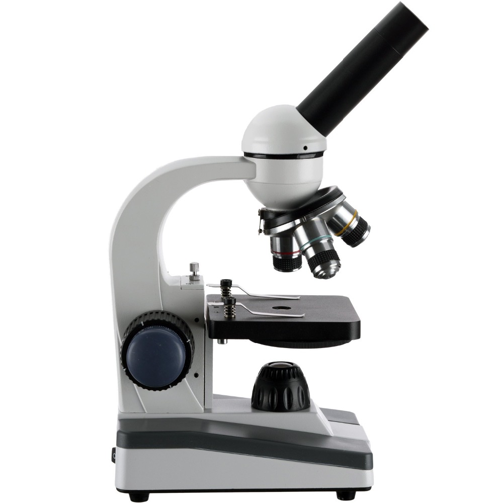 Mikroskop Monokuler LED Portab - Microscope Compound 40X ulasan dan harga