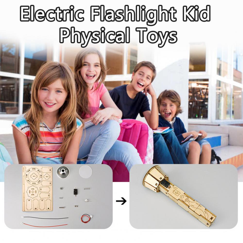 Kit Puzzle Senter Kayu DIY STE - Science Project Diy ulasan dan harga