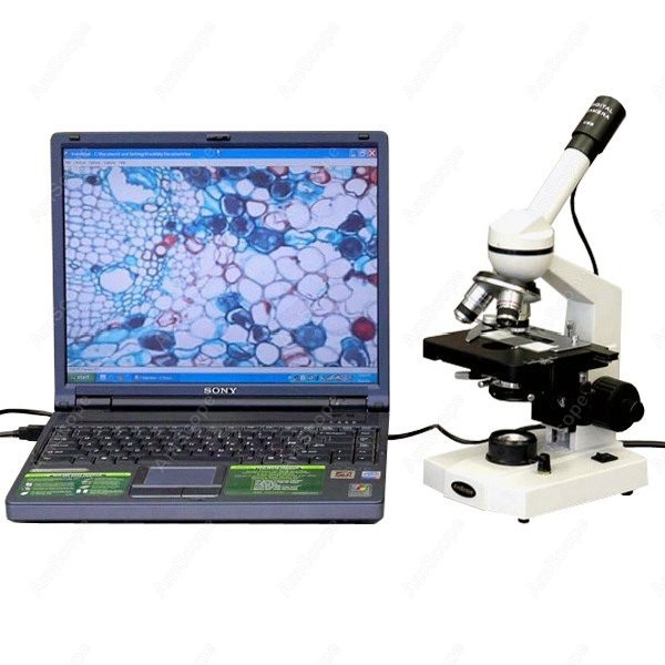 Mikroskop Monokuler Seri AmSco - Microscope Compound 40X ulasan dan harga
