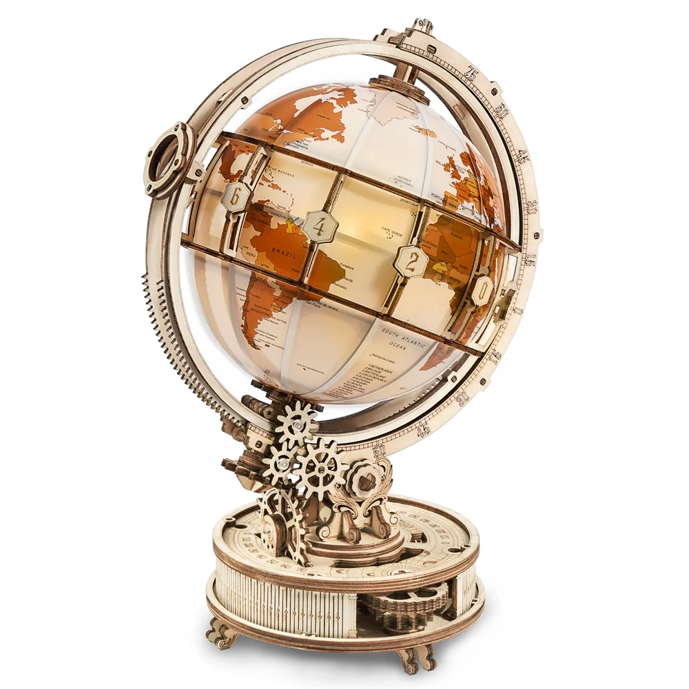 Permainan Puzzle 3D Lampu Bola - Solar System Orrery ulasan dan harga