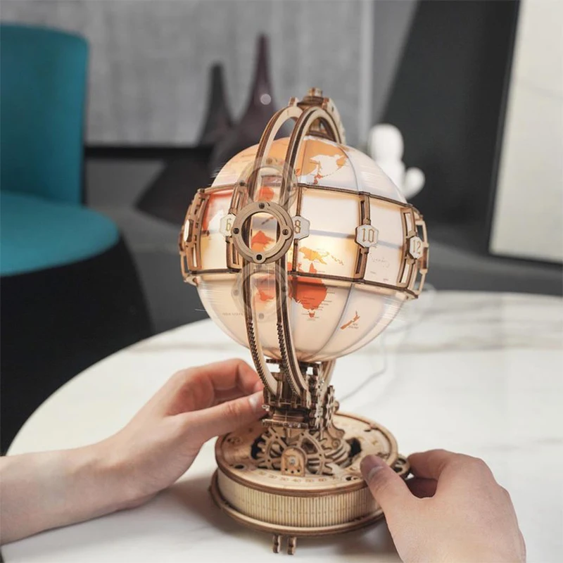 Permainan Puzzle 3D Lampu Bola - Solar System Orrery ulasan dan harga