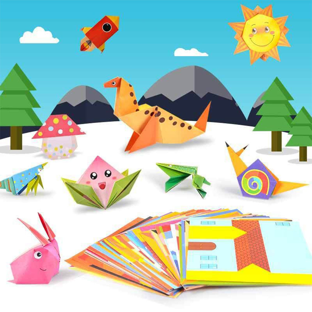 Kit Origami 30/108 Lembar Buku - Science Project Diy ulasan dan harga