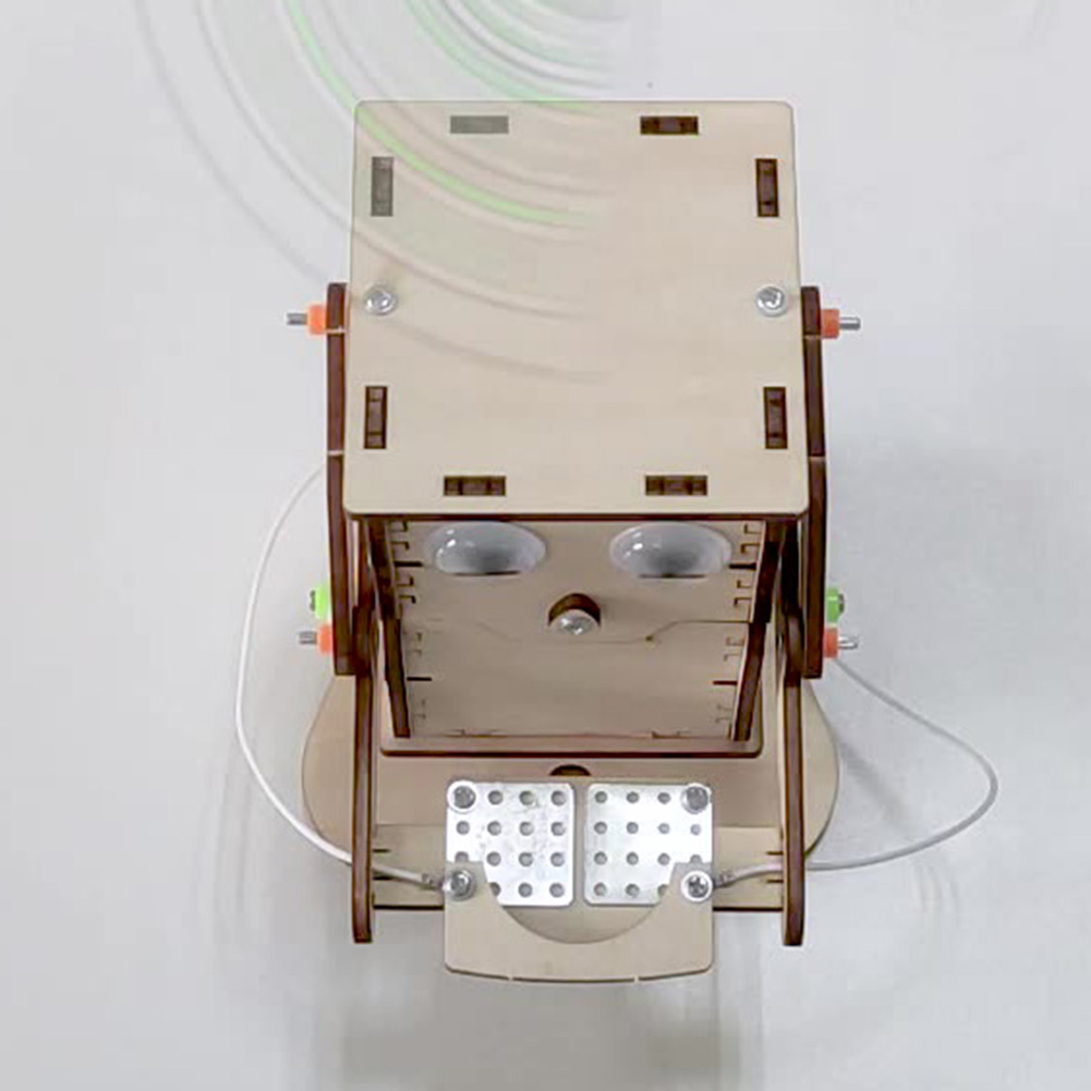 Robot Makan Koin Kayu Model DI - Science Project Robot ulasan dan harga