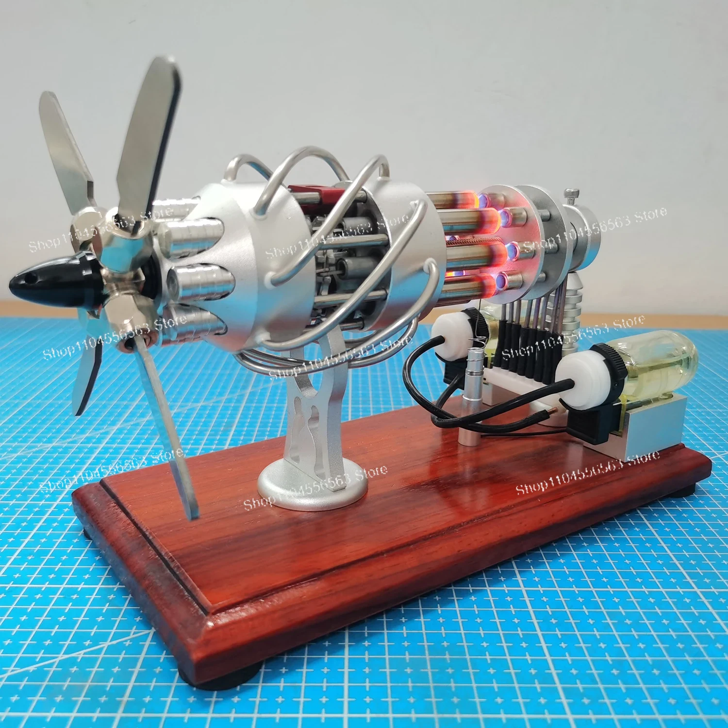 Model Mesin Stirling 16 Silind - Science Toys ulasan dan harga