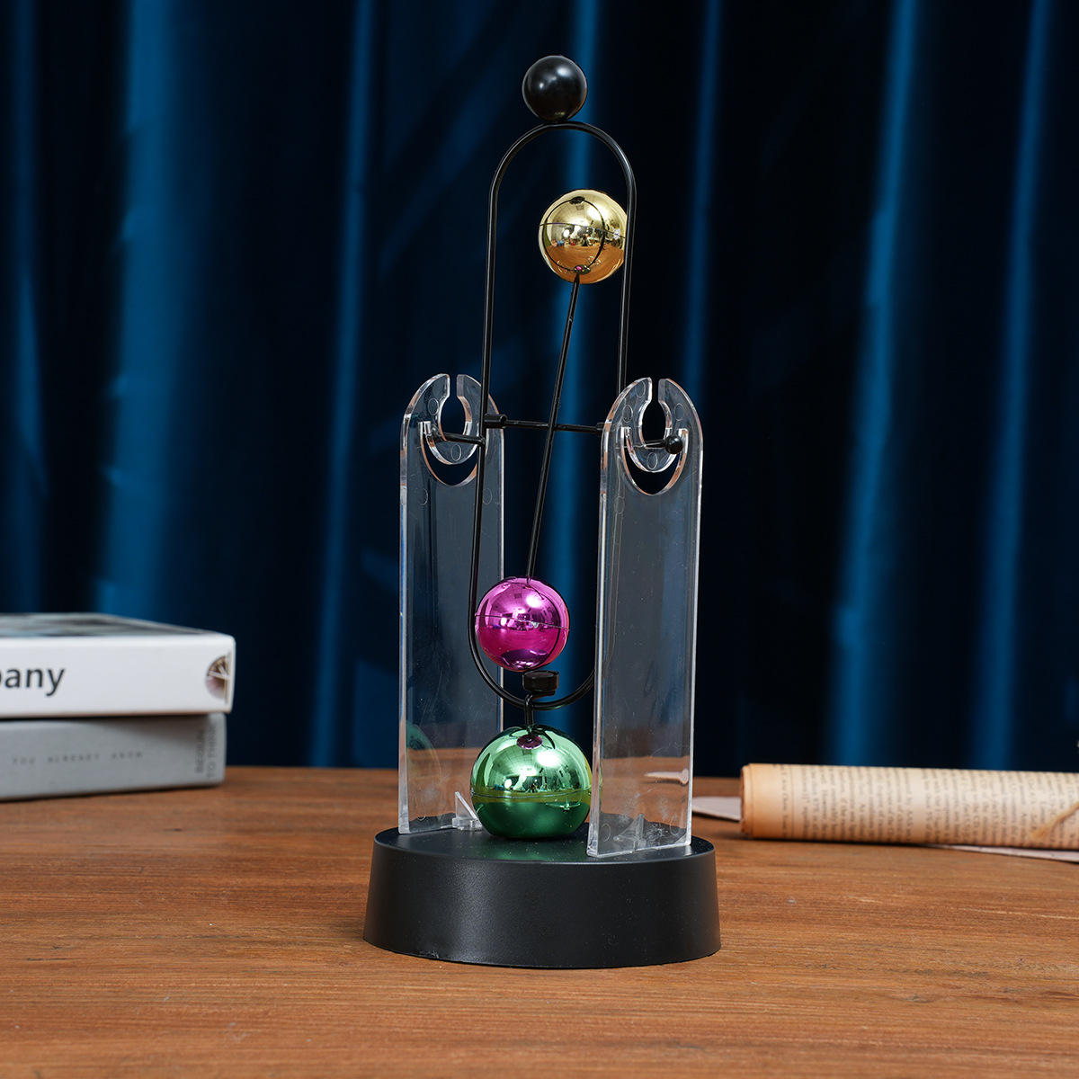 Pendulum Newton Minimalis Mode - Newton Cradle Large ulasan dan harga