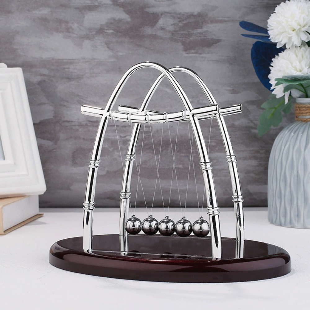 Newton Cradle Bola Baja Keseim - Newton Cradle Large ulasan dan harga