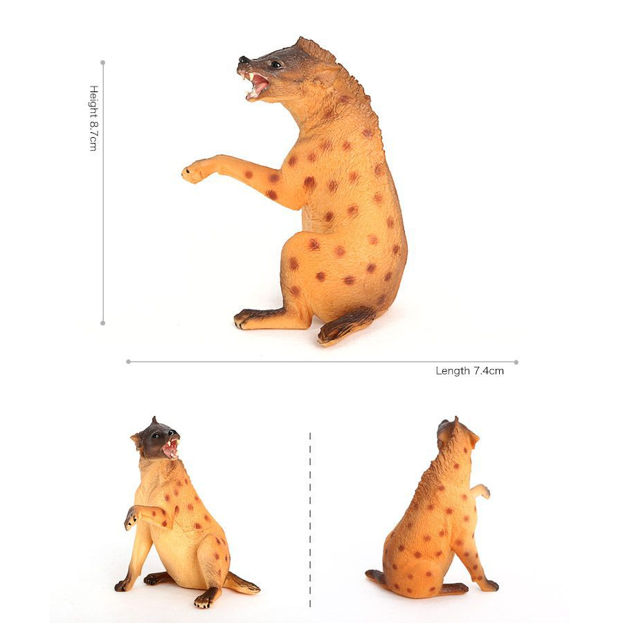 Hyena satwa liar plastik reali - Science Toys ulasan dan harga
