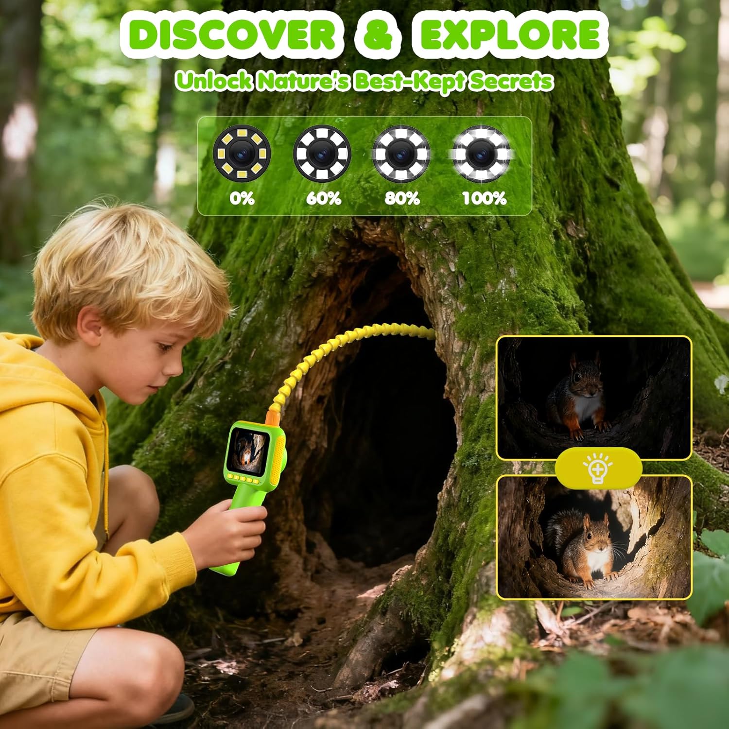 Endoskop untuk Anak-anak, Kame - Science Toys ulasan dan harga