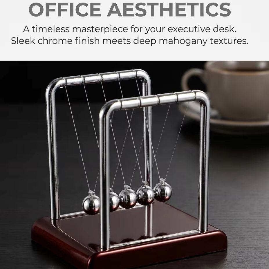 Newton Cradle Balance Pendulum - Newton Cradle Large ulasan dan harga