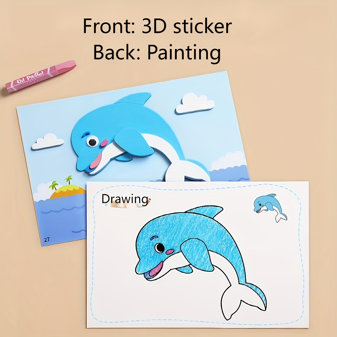 Stiker 3D untuk Anak-anak, Sek - Science Project Diy ulasan dan harga